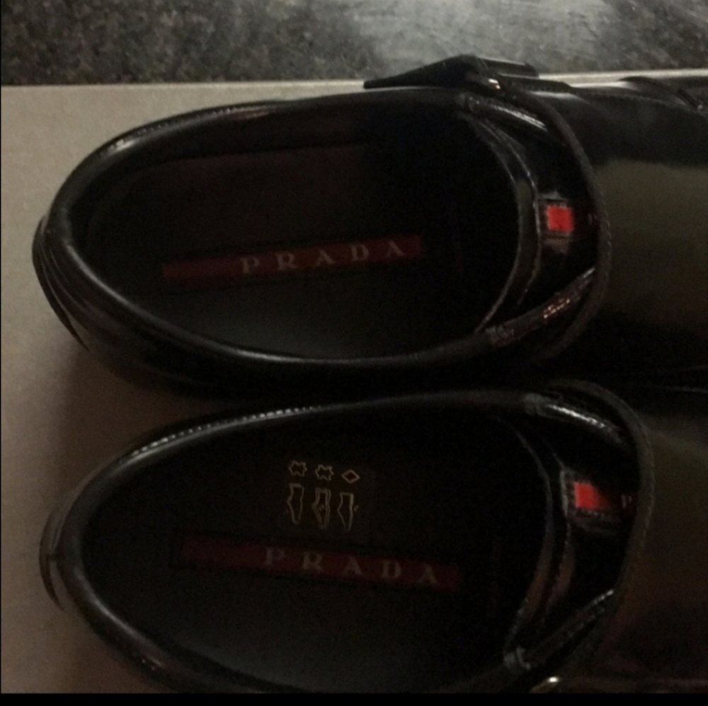 PRADA Spazzolato Fume dress shoes men's - Picture 5 of 7